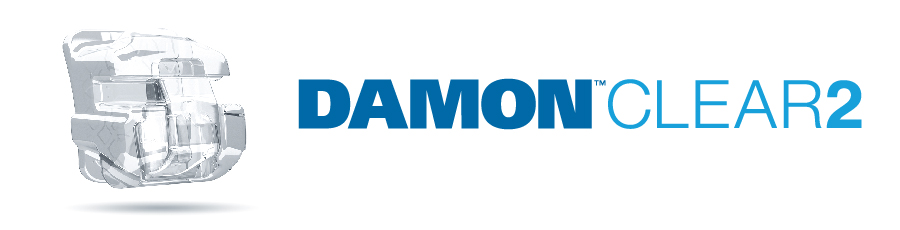 Mắc cài sứ tự khóa Damon clear 2